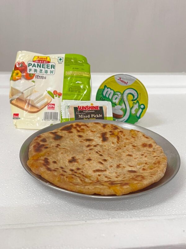 Paneer Aloo Paratha